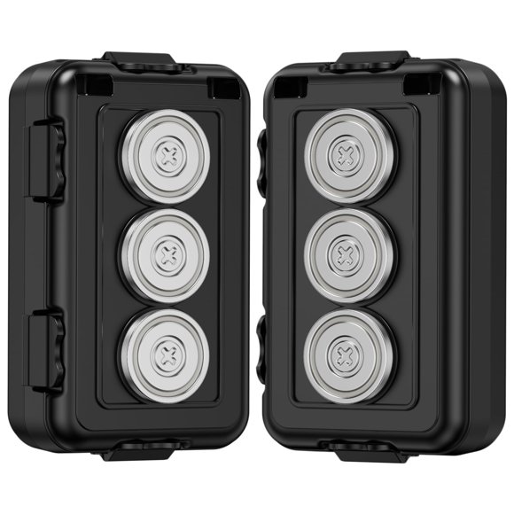Caja de llaves magnética TOSICAM Hide A Key a prueba de agua para coche (2)