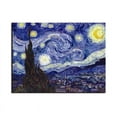 thumbnail image 3 of 1pc Abstract Starry Sky Landscape Canvas Wall Painting Modern Home Decor Hanging Painting No Frame, 3 of 5
