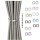 thumbnail image 1 of Xihbxyly Abrazaderas Magnéticas para Cortinas, Fuertes Clips Magnéticos, Diseño de Cuerda Decorativa, Fácil Instalación, Decoración para Sala de Estar y Dormitorio, Longitud Ajustable, 15.75 Pulgadas, 1 of 2