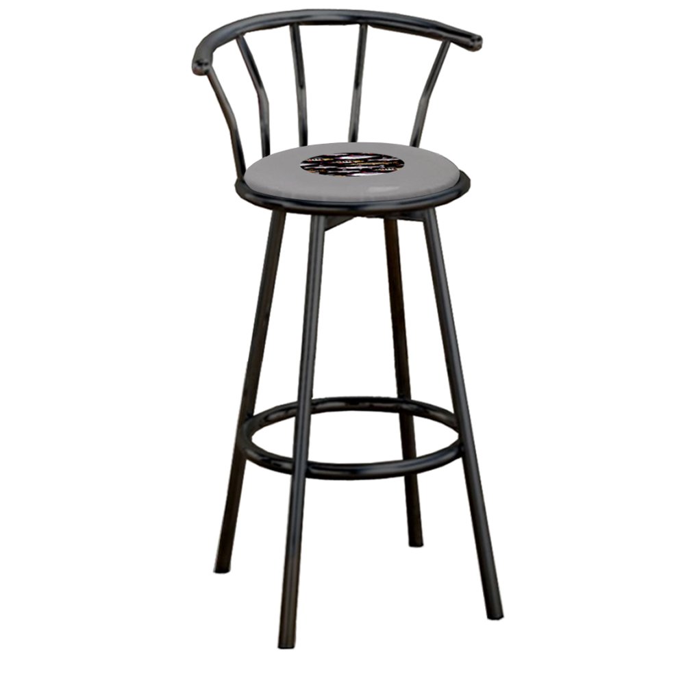 The Furniture King Bar Stool Black Metal with an Outdoor Adventure