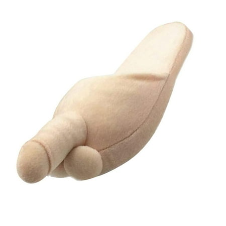 

Funny Unisex Adult Plush Slipper Humorous and Unique Design Suitable for Bedroom Living Room