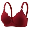 thumbnail image 2 of Wancir Plus Size Daily & Sexy Bra - Wire-Free Lift for D/E Cup, 2 of 9