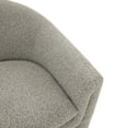 thumbnail image 6 of SAFAVIEH Couture Laylette Modern Boucle Solid Accent Chair, Light Grey, 6 of 7