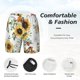 thumbnail image 3 of Balery Sunflowers Leaves And Birds Bañador para hombre, shorts de playa de secado rápido con entrepierna y forro de compresión-Medium, 3 of 6