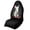 White Rabbit Strawberry, variant on FUIALDOLG Seat Cover Towel, Compatible with Truck Seat Van, Plush Microfiber Car Seat Cover for Cars Vans Sedan, Floral Deer Print