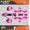 Pink, variant on Kalair GFX Graphics Kit for Honda CRF150R (2007-2023) Flight Series