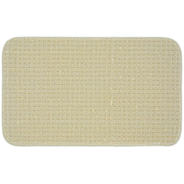 Garland Rug Herald Square 24 in. x 40 in. Kitchen Rug Ivory Walmart