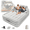 Gray, variant on Beuway 19in Queen Air Mattress, Inflatable Airbed with Pump for Guest Home Camping Travel, 661lb Max,Coffee