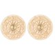 thumbnail image 1 of 2Pcs Incense Holder for Home Decoration, Meditation, Yoga,Wood Color,C, 1 of 5