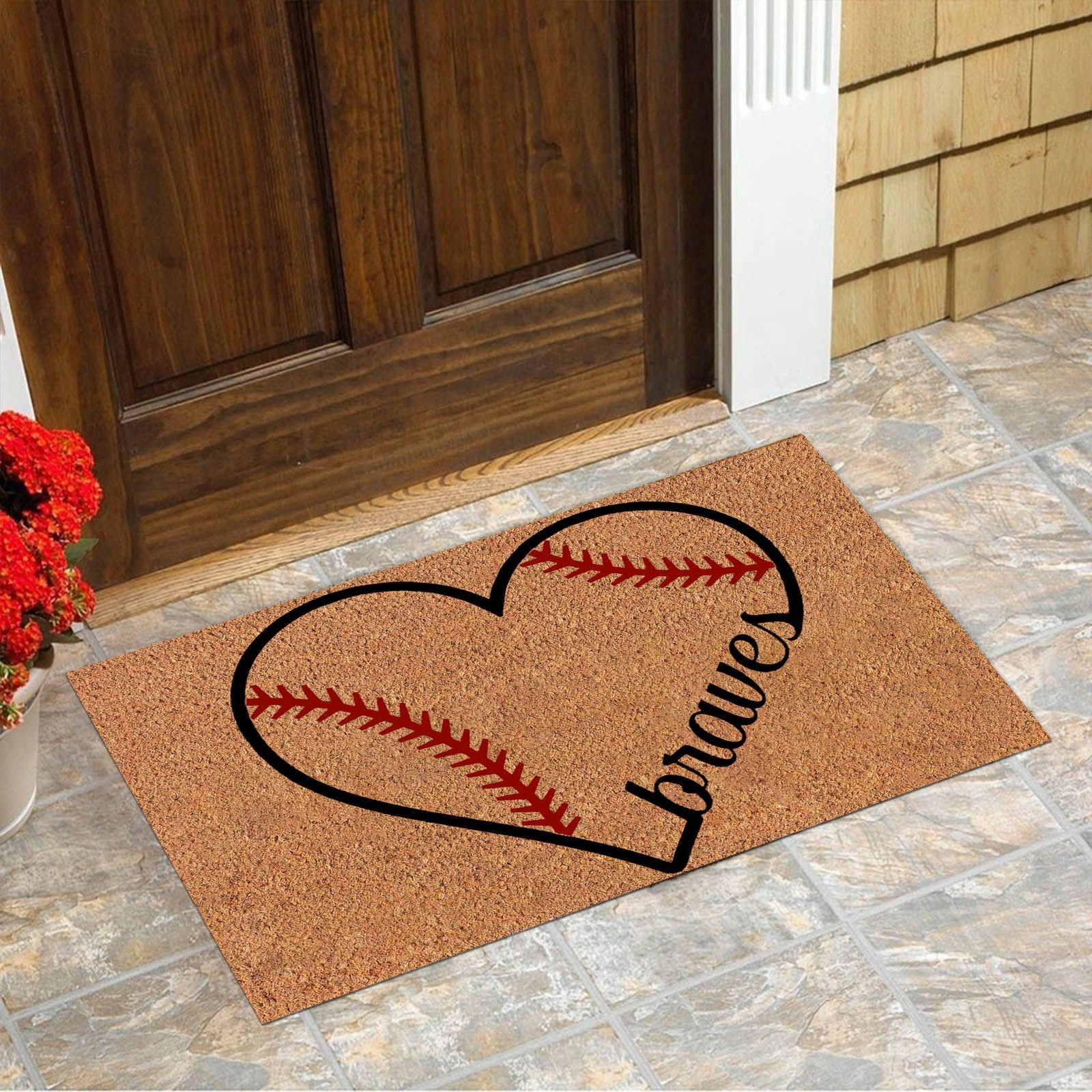 Ploknplq Rugs For Living Room Outdoor Rug Sports Baseball Rug By Fun Letter  Absorbent Bathroom Kitchen Fun Floor Mat Carpet One Size C 