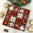 thumbnail image 4 of Adornos de bolas de Navidad Bolas para árbol de Navidad Decoraciones para árbol de Navidad Bolas colgantes para el hogar 2024 Año Nuevo 2025 Regalo de Navidad, 4 of 5