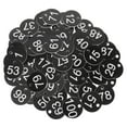 thumbnail image 5 of 100pcs Plastic Number Tags For Organization Identification Numbered Key Tags Round Key Id Tags Number Tags Marking Hang Tags, 5 of 7