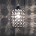 thumbnail image 5 of Depuley Modern Crystal Pendant Lighting Chrome Finished Hanging Light Fixture Cord Adjustable, E26 Base, 5 of 6