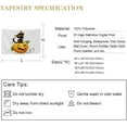 thumbnail image 4 of GZHJMY Tapestry Black Cat On Halloween Pumpkin Tapestry Wall Hanging Decorative Wall&nbsp;Blanket&nbsp;Bedding Tapestry for Bedroom Living Room Dorm 60"x40" Gift Decor, 4 of 7