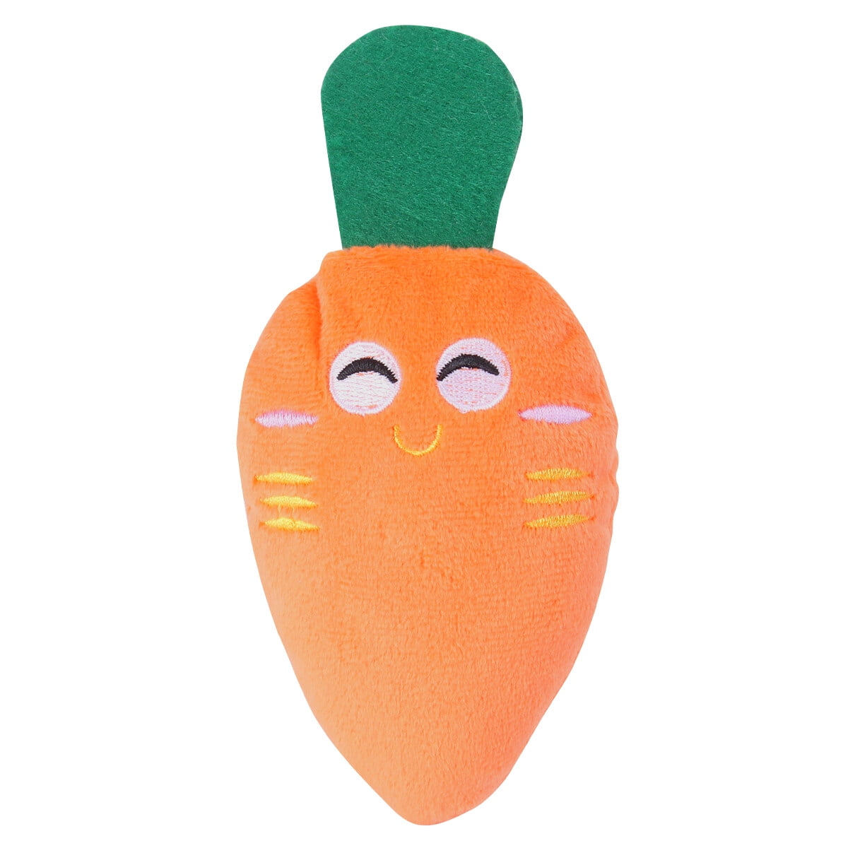 New Dog Pet Puppy Plush Vegetable Carrot Sound Chew Squeaker Squeaky Paly  Toys 