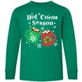 thumbnail image 3 of Inktastic Hot Cocoa Season Long Sleeve Youth T-Shirt, 3 of 5
