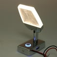 thumbnail image 2 of 2pcs Marine RV Giratorio led lámpara de Lectura Control Táctil Regulable USB 12 / 24V kusrkot Lámpara de luz de lectura LED marina, 2 of 8
