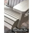 thumbnail image 4 of DuraWeather Poly® Classic King Size Folding Adirondack Chair, 4 of 5