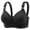 #0073-Black, variant on Women's T-Shirt Bra Seamless Solid Color Wireless Lift Soft Support Full Coverage Smoothing Everyday Wear Comt Fit Work Office Casual