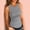 Grey, variant on Women Tank Top Sleeveless Basic Top Shirt Slim Knit Ribbed Racerback Blouse 3xl Womens Tops Sleep Top 3x Shirts for Women Athletic Wear for Women Training Performer Top Camisole Stretchy