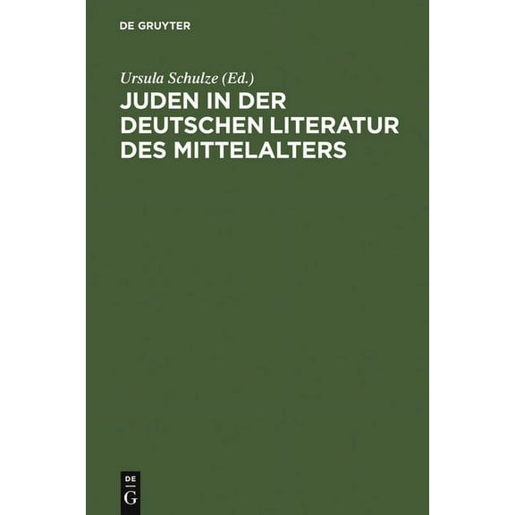 Juden in der deutschen Literatur des Mittelalters, (Hardcover)