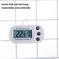 thumbnail image 4 of Joernso Fridge Thermometer Anti-humidity High Accuracy IPX3 Waterproof Electronic Magnetic Fridge Temperature Meter for Home, 4 of 8