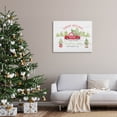 thumbnail image 2 of Farm Fresh Christmas Trees Seasonal Holiday Graphic Art Gallery Wrapped Canvas Print Wall Art, 2 of 7