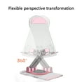 thumbnail image 6 of Phone Tablet Holder Support for Watching Video Live Multifunction Clear Folding Holder Phone Stand 360 Degree Rotating, 6 of 15
