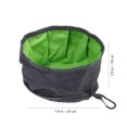 thumbnail image 2 of FENGGUIQU Bowl De Viaje Para Mascotas Con Tela Impermeable Y Gancho Para Colgar Color Fácil De Transportar, 2 of 8