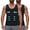 2 Packs: Black+Black, variant on MANIFIQUE 2 Packs Gynecomastia Compression Shirts for Men - Sleeveless Slimming Undershirts Tummy Control and Body Shaper Tank Top