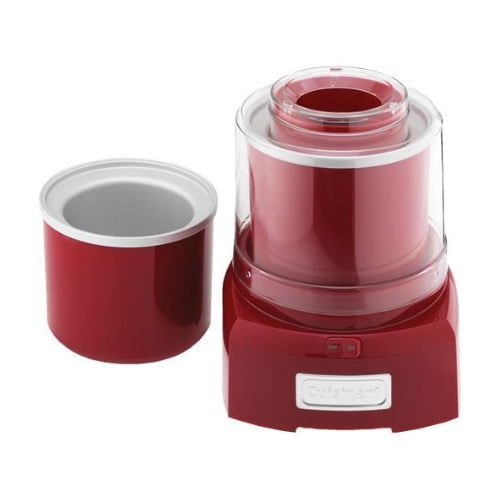 Cuisinart ICE21 Frozen Yogurt, Ice Cream and Sorbet Maker (Red) with