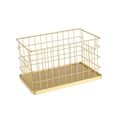 thumbnail image 4 of Cesta de almacenamiento de cosméticos multiusos, diseño simple para mesa, tocador de cocina L, 4 of 8