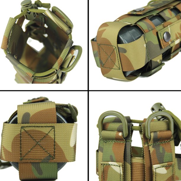 Bolsa De Botella De Agua Funda para botella de agua, bolsa para viajes al aire libre, senderismo, funda para botella de agua (camuflaje) Ndcxsfigh Para Estrenar