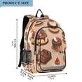 thumbnail image 2 of FORMRS Unisex School Backpack 17" Student Travel Bag with Laptop Compartment, Creamy Cake, 2 of 7