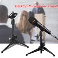 thumbnail image 2 of Soporte plegable ajustable para trípode de micrófono de escritorio con clip para micrófono Tmvgtek 3df7by2bm8na1mw2, 2 of 9
