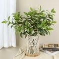 thumbnail image 6 of Hesroicy Lifelike Artificial Green Plant with Long Branch and Osmanthus Leaves for Aesthetic Home Decor, 6 of 7