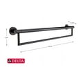 thumbnail image 5 of Delta Decor Assist Contemporary 4.05" Towel Bar, Stainless Steel, 5 of 6