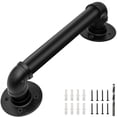 thumbnail image 1 of Pasamanos De Pared Pnbo, Barandilla De Escalera Industrial De 1 Pie/12 Pulgadas, Diámetro De Tubo De 1,25 Pulgadas, Pasamanos De Tubo Galvanizado Para Escaleras Interiores Con Soporte De Pared Para Pa, 1 of 5