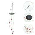 thumbnail image 5 of Gymnture christmas Solar Snowman Wind Chimes 7 Color LED Light Garden Decor, 5 of 10