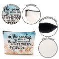 thumbnail image 4 of Bolsa de cosméticos NGZS Divertidos regalos de playa para mujeres y viajes, 4 of 6