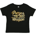 thumbnail image 3 of Inktastic Prayer Power Gold Boys or Girls Baby T-Shirt, 3 of 5