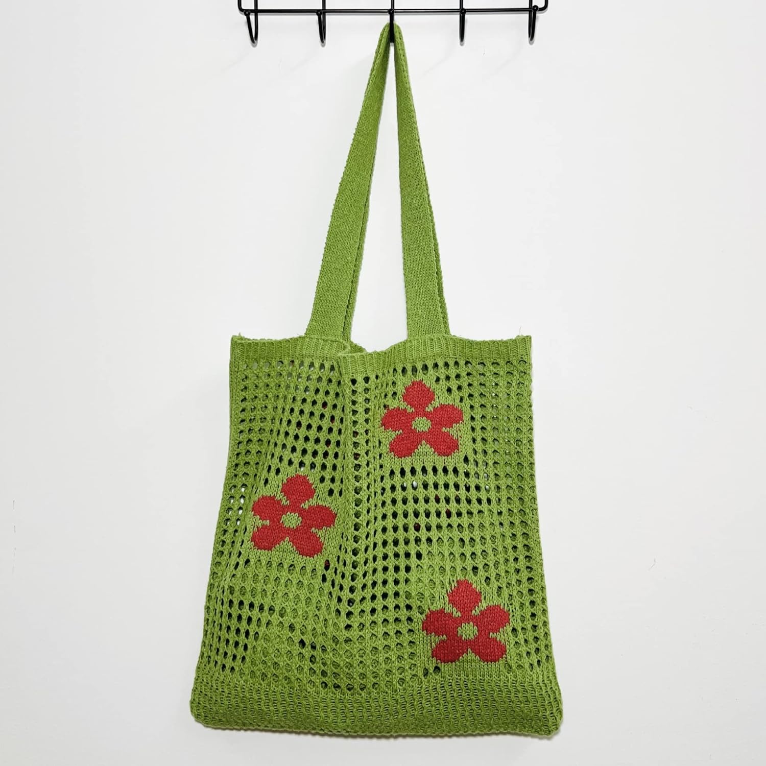 Kukuzhu Crochet Tote Bag Aesthetic Tote Bag Aesthetic Y2k Tote Bag Aesthetic Y2k Cute Tote Bags Aesthetic