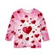 thumbnail image 4 of Blusas y camisas de manga larga con cuello redondo y estampado infantil, manga 3/4/cuello redondo tres cuartos, camisa y top para niños, top de poliéster para niños, 4 of 5