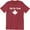 Red, variant on The Eh Team Funny Canada Day Canadian Flag Maple Leaf Men's T-Shirt