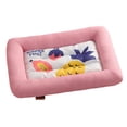 thumbnail image 1 of Tapete de enfriamiento para perros - Tapete de enfriamiento impermeable para perros - Tapete fresco para mascotas para gatos pequeños - Rosa 52x42CM 10kg SM SunniMix Almohadillas de enfriamiento de animales, 1 of 8