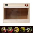 thumbnail image 4 of Wooden Reptile Vivarium Terrariums Heating Cage Lizard Turtle Breeding Housing, 4 of 13
