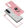 thumbnail image 6 of SaniMore for Samsung Galaxy Z Fold 5 (7.6" 2023) Case, [Magnetic Car Mount] [360 Degree Rotation Holder Bracket] PC Heavy Duty Military-grade Protective Shockproof Anti-fall Shell, Pink, 6 of 12