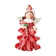 thumbnail image 3 of Decoración colgante para de Navidad, estatua de decoración navideña, adorno para de Navidad para dormitorio, interior, exterior, vacacione Ángel de 7cmx12cm, 3 of 8