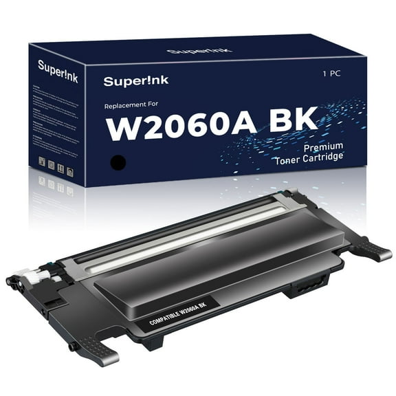 Compatible HP W2060A (116A) Black Toner Cartridge By Superink
