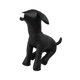 thumbnail image 5 of Maniquí de cuero PU para perros, colgador de exhibición de ropa suave grande para mascotas, modelos de perros, Juguetes Talla L Negro jinwen Maniquí de perros, 5 of 8